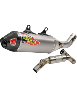 EXHAUST T6 SS/TI/CF KTM