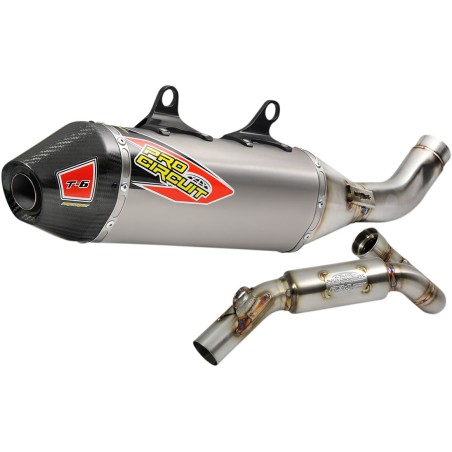 EXHAUST T6 SS/TI/CF KTM