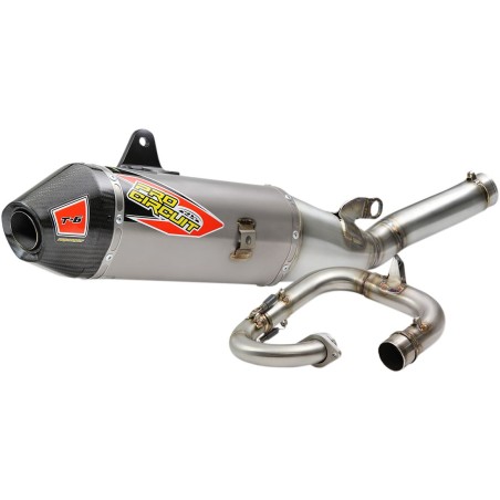 EXHAUST T6 SS/TI/CF YAM 250