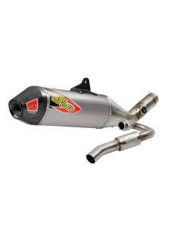 EXHAUST T6 SS/TI/CFCAP 250
