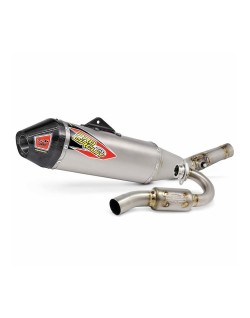 EXHAUST T6 SS/TI/CF CRF25