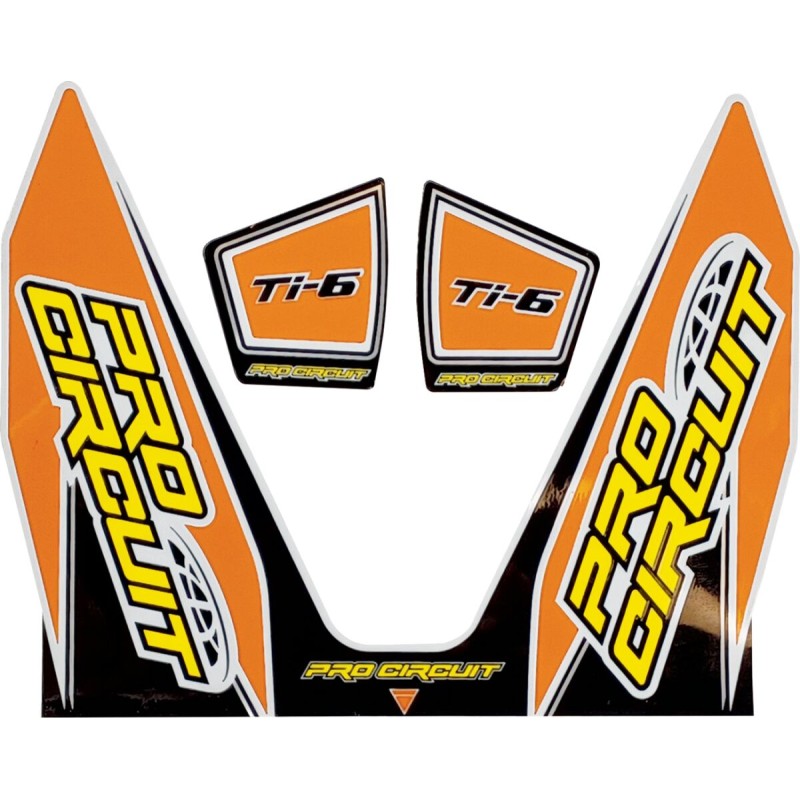 DECAL TI6 ORANGE