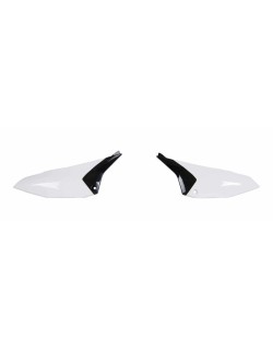 Plaques latérales RACETECH blanc