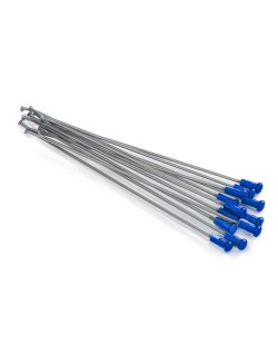 SPOKES 21'FR SI /BL NIP 12PC