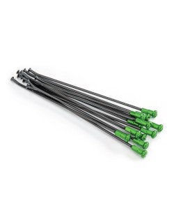 SPOKES 19 RR BK/GN NIP 12PC