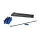 SPOKE KIT FR 14" BK/BL