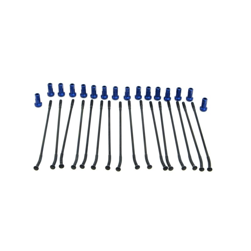 SPOKE KIT RR 14" BK/BL