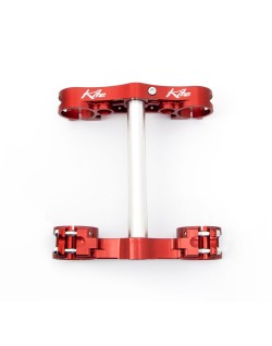 TRIPLE CLAMP CRF RED