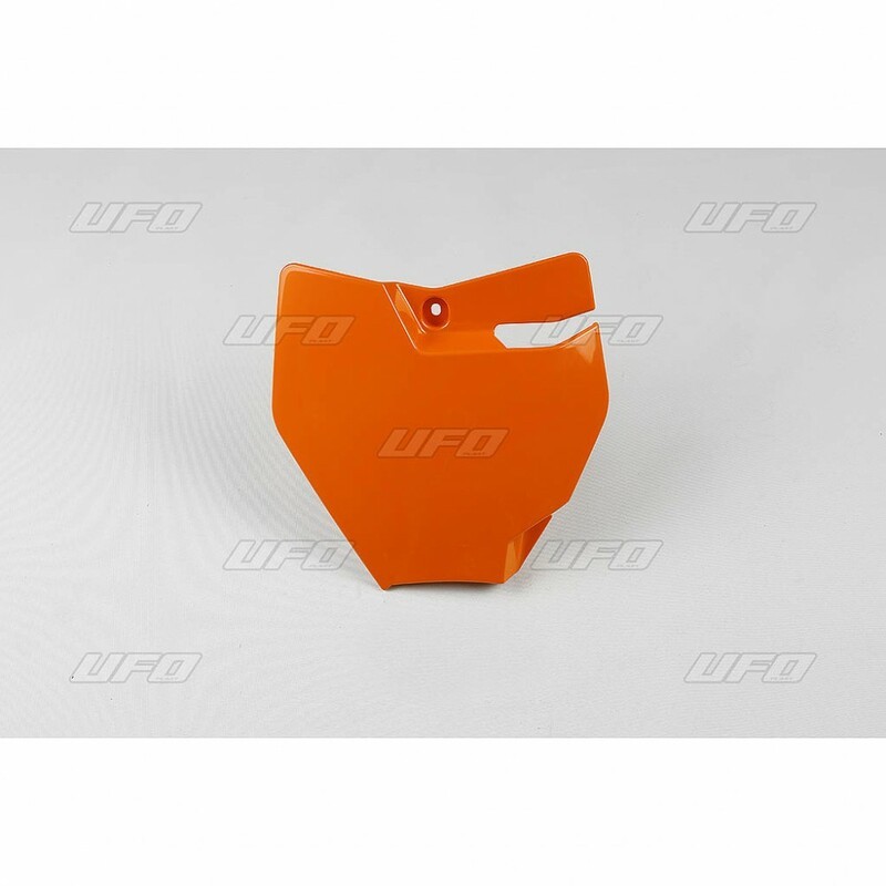 Plaque numéro frontale UFO orange KTM SX65 Plaque numéro frontale UFO orange KTM SX65