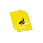 SHEET 47X33CM FLUO YL