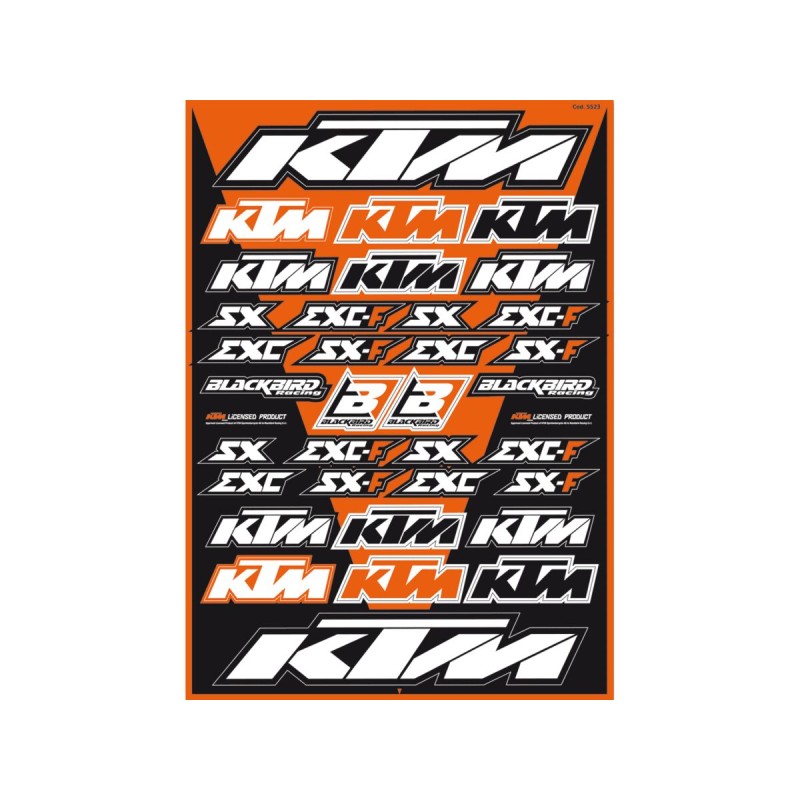 DECAL LOGO KIT KTM