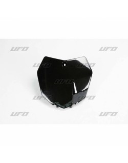 Plaque numéro frontale UFO noir KTM
