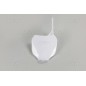 Plaque numéro frontale UFO blanc Yamaha Plaque numéro frontale UFO blanc Yamaha