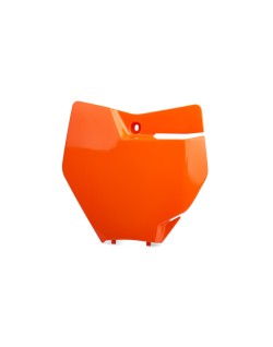 Plaque numéro frontale POLISPORT orange KTM