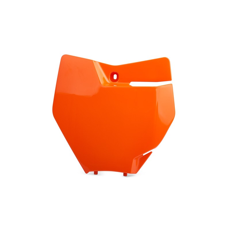 Plaque numéro frontale POLISPORT orange KTM Plaque numéro frontale POLISPORT orange KTM