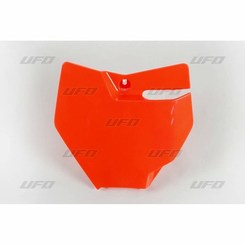 Plaque numéro frontale UFO orange KTM SX85 Plaque numéro frontale UFO orange KTM SX85
