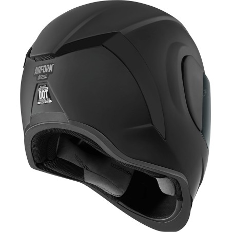 HLMT AFRM DARK RUB BK MD