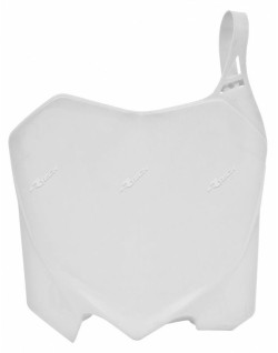 Plaque numéro frontale RACETECH blanc Honda CRF250R/450R