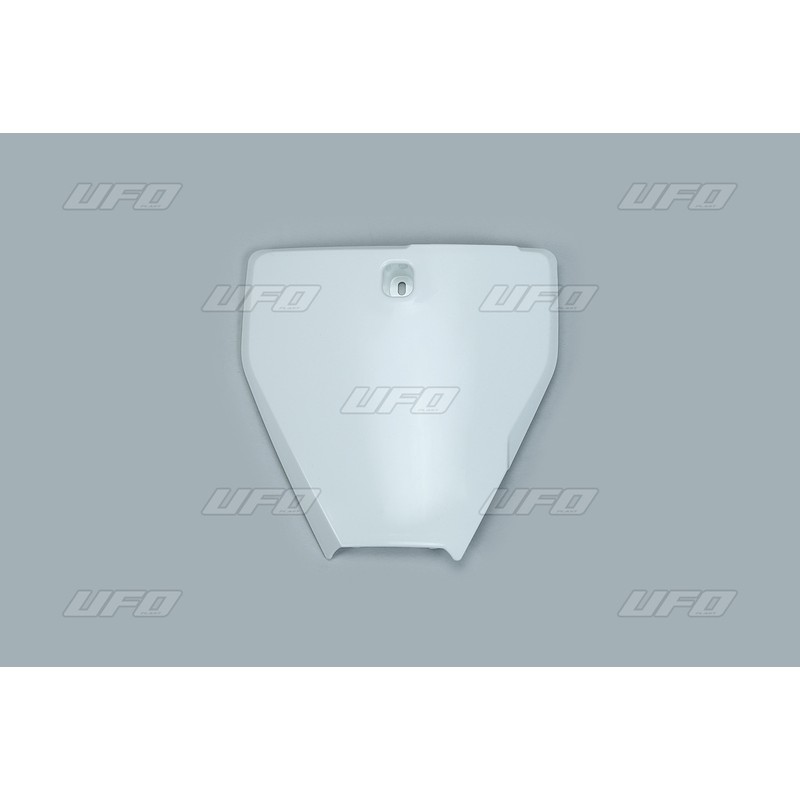 Plaque numéro frontale UFO blanc Husqvarna TC85 Plaque numéro frontale UFO blanc Husqvarna TC85