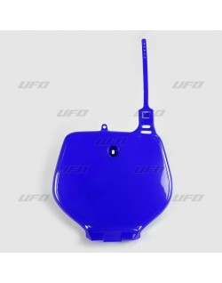 Plaque numéro frontale UFO bleu Yamaha YZ125/250