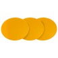 Plaque numéro frontale PRESTON PETTY ovale jaune - pack de 3 Plaque numéro frontale PRESTON PETTY ovale jaune - pack de 3