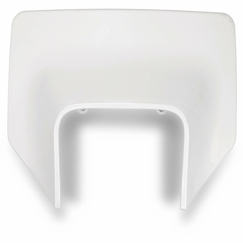 Plaque numéro frontale UFO Husqvarna blanc Plaque numéro frontale UFO Husqvarna blanc