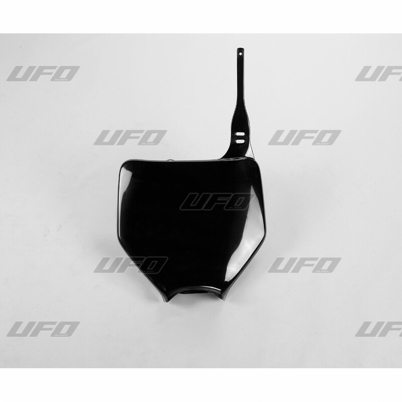 Plaque numéro frontale UFO noir Kawasaki Plaque numéro frontale UFO noir Kawasaki