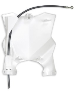 Plaque numéro frontale UFO Stadium vert fluo Kawasaki KX250/450F