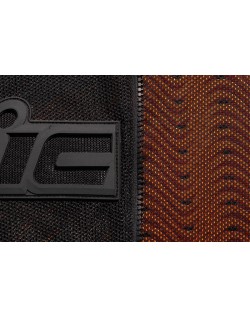 JKT MESH AF LTHR CE BK SM