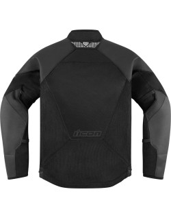 JKT MESH AF LTHR CE BK LG