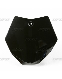 Plaque numéro frontale UFO noir KTM SX65