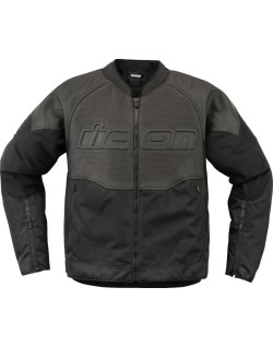JACKET OVERLORD3 LEATHER BK SM