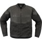 JACKET OVERLORD3 LEATHER BK 3X