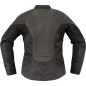 JACKET WM OVERLORD3 LEATHER BK