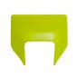 Plaque frontale RACETECH Neon Yellow Husqvarna Plaque frontale RACETECH Neon Yellow Husqvarna