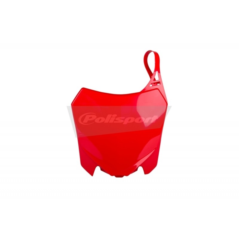 Plaque numéro frontale POLISPORT rouge Honda CRF250F/CRF450F Plaque numéro frontale POLISPORT rouge Honda CRF250F/CRF450F