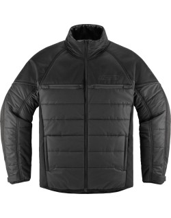 JKT GHOST PUFFER BK/CH SM