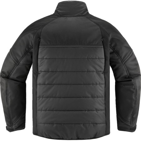JKT GHOST PUFFER BK/CH SM