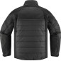 JKT GHOST PUFFER BK/CH SM