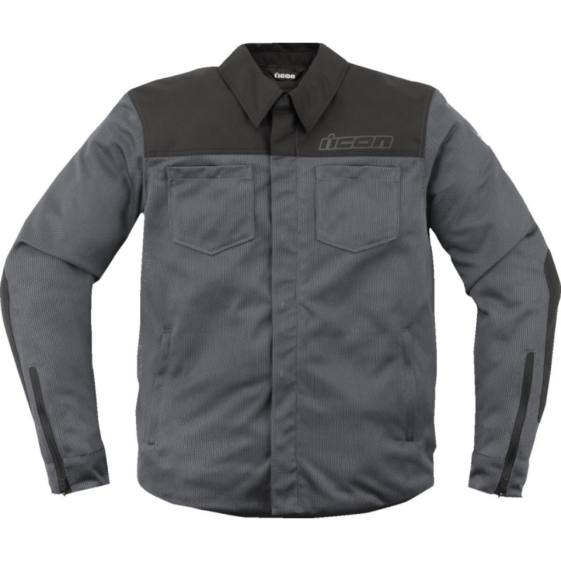 JKT UPSTATE MESH CE GY SM