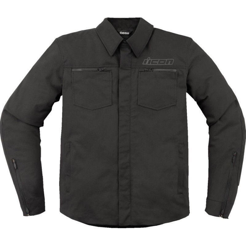 JKT UPSTE CANVAS CE BK SM