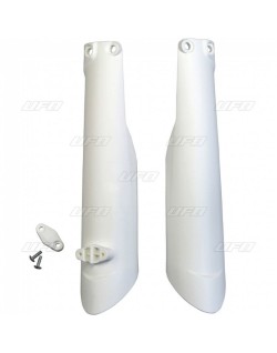 Protections de fourche UFO blanc Husqvarna TC/FC