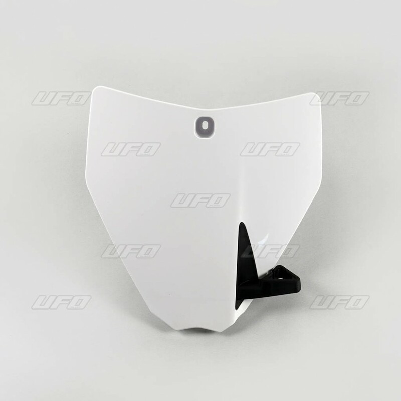 Plaque numéro frontale UFO blanc Husqvarna TC85 Plaque numéro frontale UFO blanc Husqvarna TC85