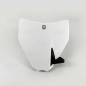 Plaque numéro frontale UFO blanc Husqvarna TC85 Plaque numéro frontale UFO blanc Husqvarna TC85