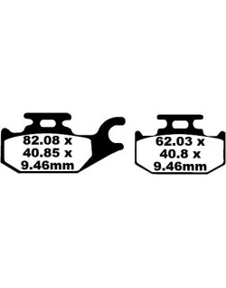 BRAKE PAD SFA ORG SCOOTER