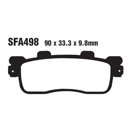 BRAKE PAD SFA ORG SCOOTER