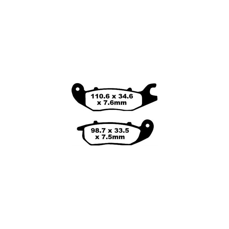 BRAKE PAD SFA ORG SCOOTER