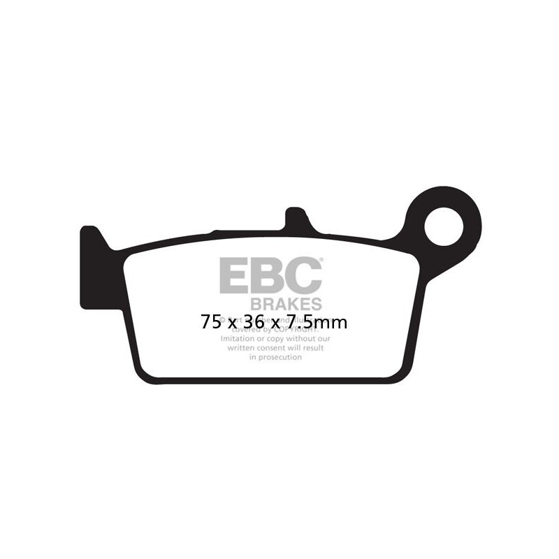 BRAKE PAD SFA ORG SCOOTER