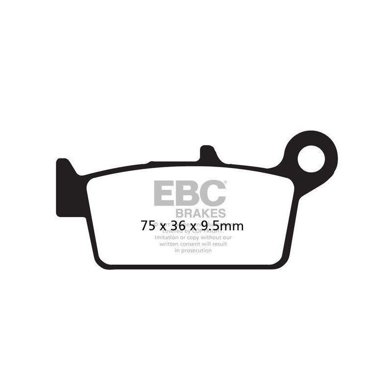 BRAKE PAD SFA ORG SCOOTER