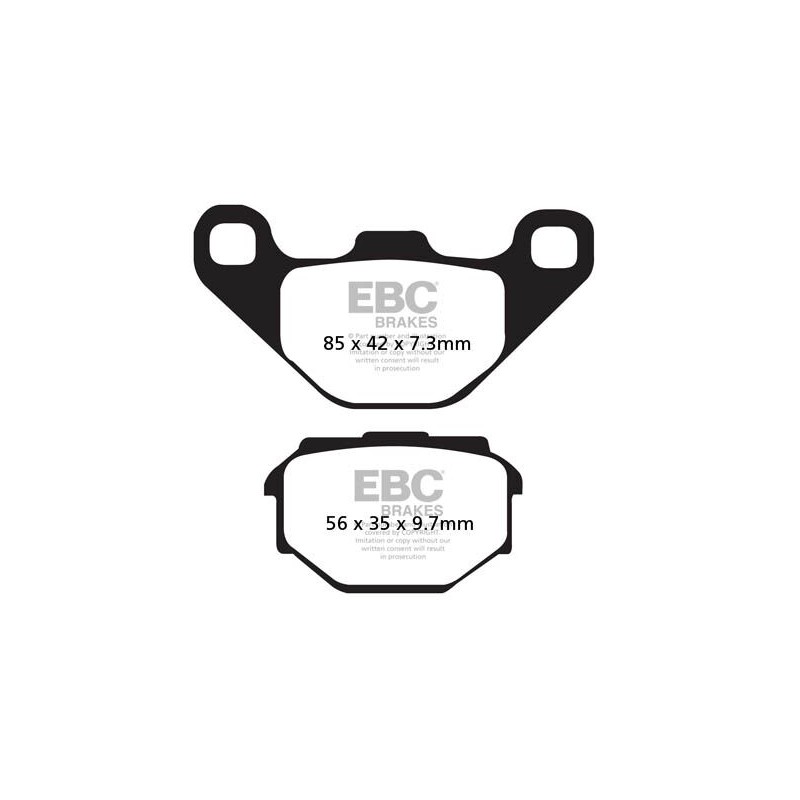 BRAKE PAD SFA ORG SCOOTER